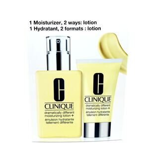 Clinique Dramatically Different Moisturizing Lotion + 6.7 OZ + 1.7 OZ